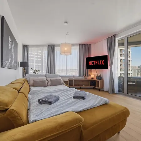 Sky Park Panorama 22nd Floor Free Parking * Bratislava